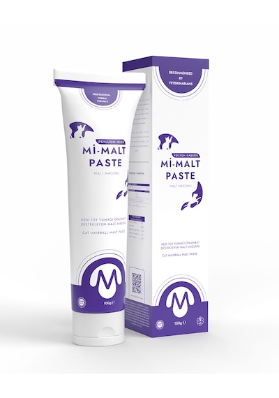 Miniklisi Mi-malt Paste Tüy Yumağı Önleyici Kedi Macunu 100 G