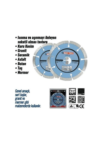 Bay-tec Mk0265 Soketli Elmas Testere 180 MM