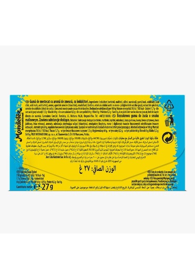 Fırstfirst Sour Patch Kids Blue Raspberry Ahududu Aromalı Şekersiz Sakız 27 G - 3'lü Paket