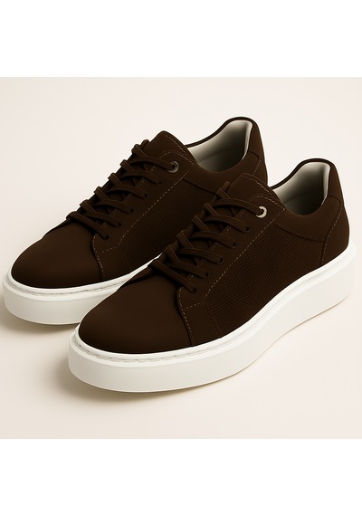 Growish Gre0065-6 Hakiki Nubuk Deri Yüksek Beyaz Eva Taban Koku Yapmaz Lazer Detaylı Kahverengi Sneakers Ayakkabı Koyu Kahverengi Growish Gre0065-6 Hakiki Nubuk Deri Yüksek Beyaz Eva Taban Koku Yapmaz Lazer Detaylı Kahverengi Sneakers Ayakkabı Koyu Kahverengi