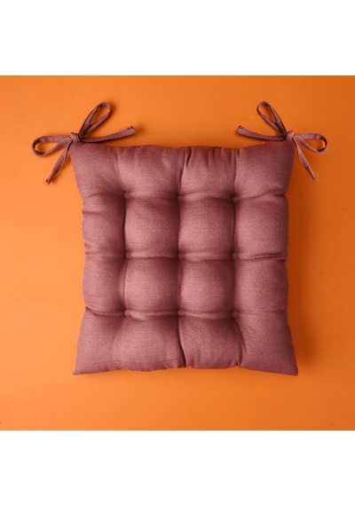 Soft Traum Sandalye Minderi - Gülkurusu - 40x40 Cm Renkli