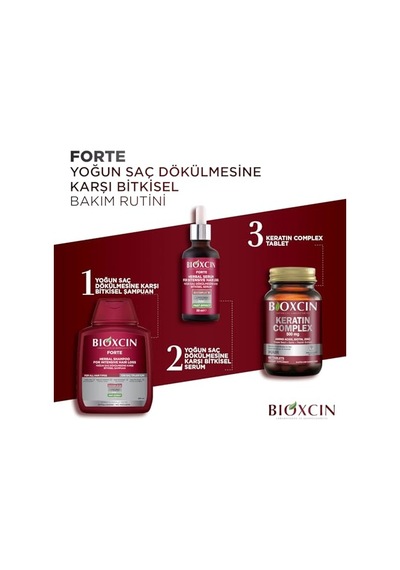 Forte Yoğun Bakım Kiti Saç Dökülmesine Karşı Şampuan, Serum & Tablet Seti Yoğun Saç Bakımı, Bitkisel İ Genel