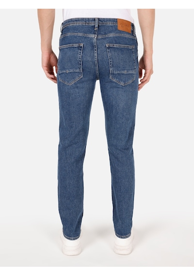 Colin's Colins 044 Karl Normal Kesim Düşük Bel Düz Paça Mavi Erkek Pantolon Cl1071243 Denim