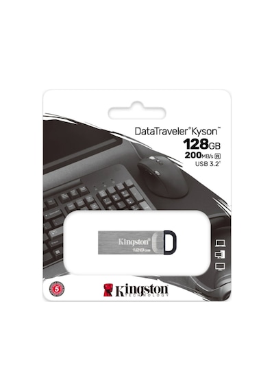 128GB USB3.2 Gen1 DTKN/128GB DT Kyson KINGSTON