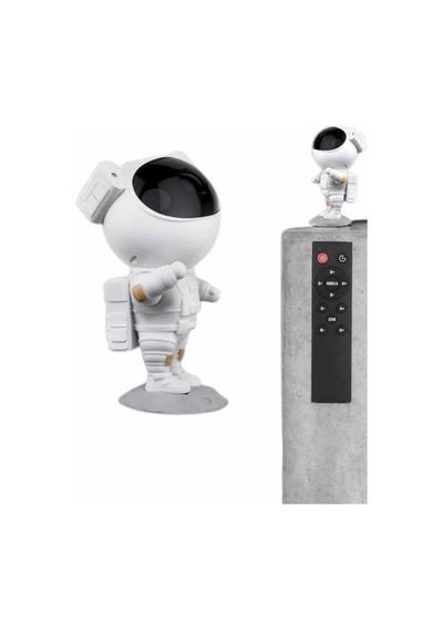 Gece Lambası Astronot Bluetooth Hoparlörlü Galaksi Işık Projektörü Diğer 08403288