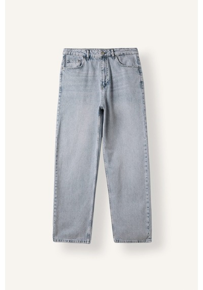 Defacto %100 Pamuk Baggy Fit Jean Pantolon H2969ax26aunm39 Mavi-nm39