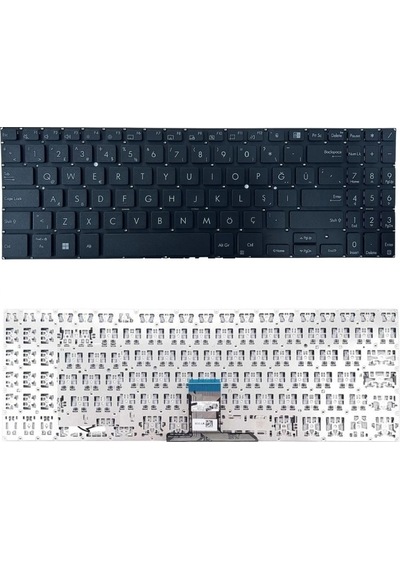 Asus Expertbook B1 B1500ceae-bq2664ab26 Notebook Klavye Siyah Tr