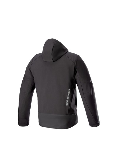 Held Alpinestars Neo Wp Kapüşonlu Korumalı Motosiklet Montu Siyah
