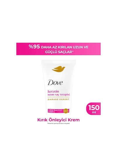 Dove Kırık Önleyici Krem Keratin Uzun Saç Terapisi 150 Ml