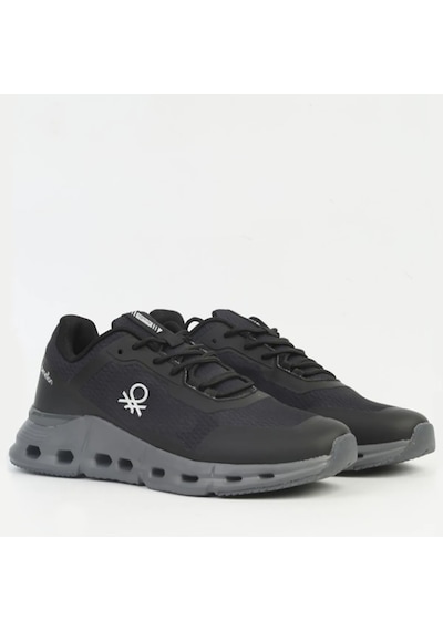 United Colors Of Benetton Benetton 11053 Erkek Günlük Sneaker Ayakkabı Siyah Siyah
