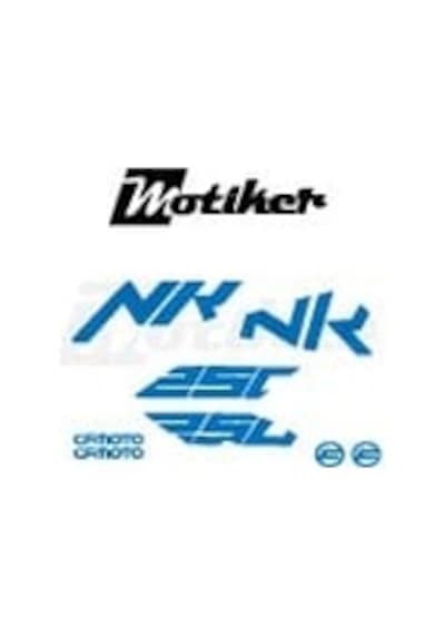 Cf Moto Nk 250 Turkuaz Orijinal Sticker Etiket Tasarım Modeli