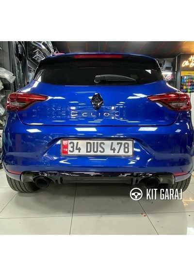 Kit Garaj Renault Clio 5 2018-2025 Difüzör Plastik Boyalı