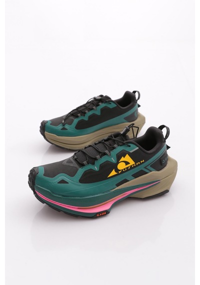 Qiaodan Qhb023254223ge Erkek Spor Ayakkabı Black Green