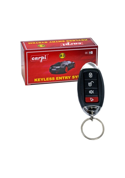 Carpi Açma Kapama 12v Kristal Siyah Kumandalı 4 Tuşlu Sinyal Çıkışlı Br4602613