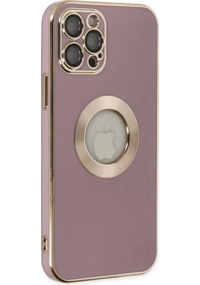 Newface Apple İphone 12 Pro Kılıf Store Silikon - Mor
