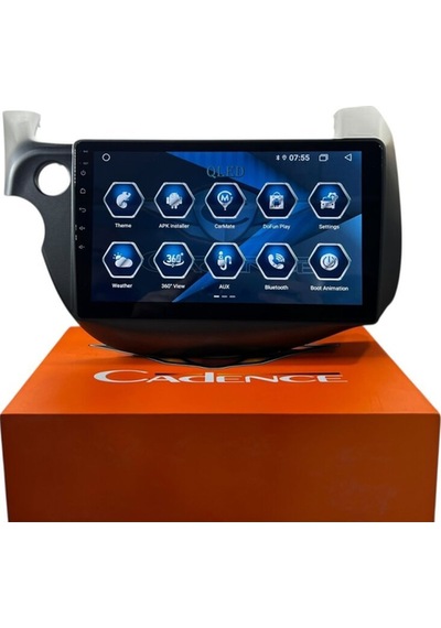 Honda Jazz 2008-2013 Cadence T5 İşlemcili Profesyonel 360 Cam Destekli Oem Multimedia
