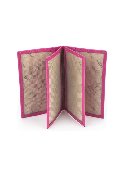 Ziya, Unisex Hakiki Deri Kartlık 1539852z03 Fuşya 1539852z03 555 Fuşya