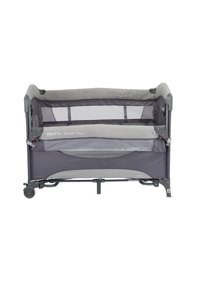 Kraft Denver Plus Anne Yanı Oyun Parkı 63x105 Cm - Gri
