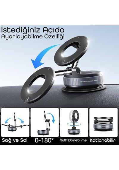 Sogud Magsafe Manyetik Araç Telefon Tutucu Vakumlu Vantuzlu, 360 Döner Telefon Standı, Güçlü N52 Mıknatıs,iphone Samsung Huawei İle Uyumlu - Not - Sorun Yaşayanlar Önce Bize Yazsın 2 Mixed Sogud Magsafe Manyetik Araç Telefon Tutucu Vakumlu Vantuzlu, 360 Döner Telefon Standı, Güçlü N52 Mıknatıs,iphone Samsung Huawei İle Uyumlu - Not - Sorun Yaşayanlar Önce Bize Yazsın 2 Mixed