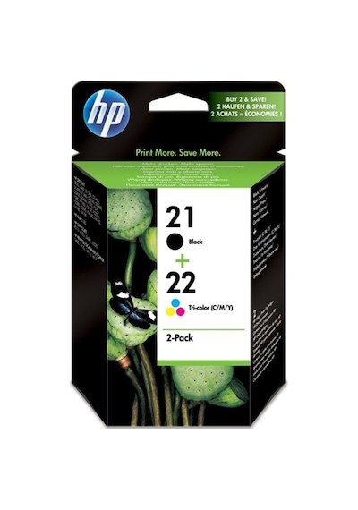 Hp Sd367A Siyah/Renkli Mürekkep Kartuş 21 22