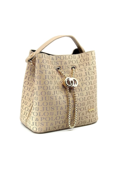 Just Polo Şık Ve Kaliteli Kadın Kum El Ve Omuz Çantası Askılı Telefon Bölmeli Jpm2065 Ebat:22x23x11 Cm Kum