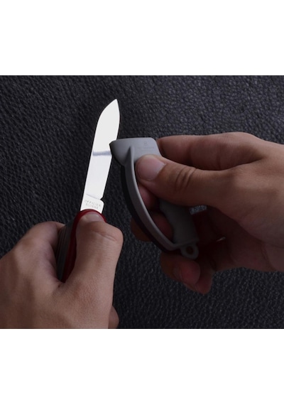 Victorinox Sharpy Kamp Çakı Bileme Aleti 7.8714 Mini Anahtarlık Boy Gri