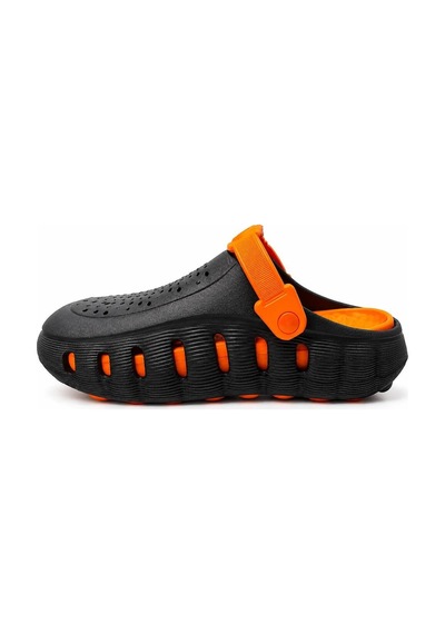 Premium Comfort Unisex Ortopedik Günlük, Masaj Tabanlı Basınç Denge Sistemli Plaj Ve Hastane Terliği Siyah