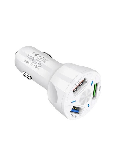 Powermaster Te-091 3xusb 3.0 Çakmaklık Hızlı Araç Şarj Cihazı