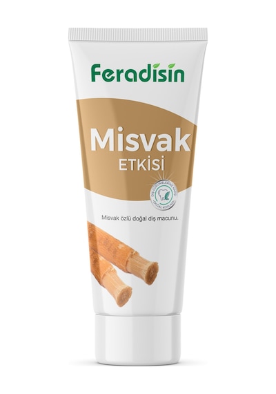 Doğal Misvak Özlü Florürsüz Beyazlatıcı Ve Koruyucu Diş Macunu 75 ML