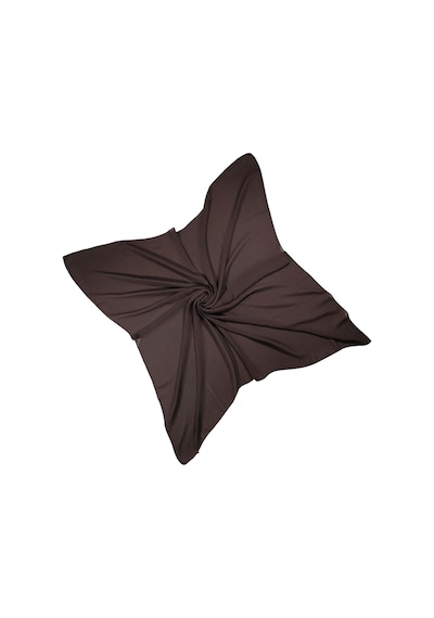 Mim Eşarp Mısırlı Eşarpları Aerobin Jazz Caz Eşarp 110x110 Cm Acı Kahve