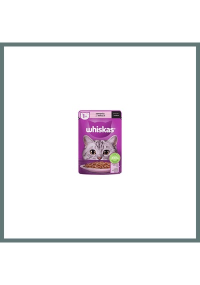 Whiskas Pouch Sos İçinde Somonlu Yetişkin Kedi Konservesi 85 Gr Ventra
