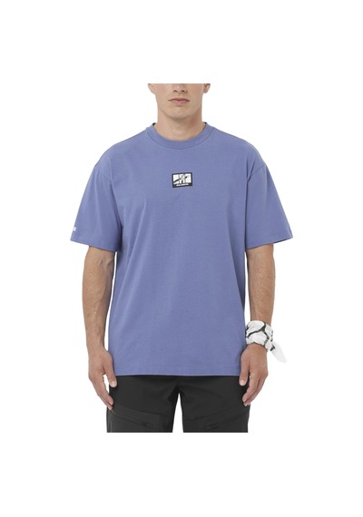 Salomon Wıld Rays Label Ss Tee M 2059 Mavi