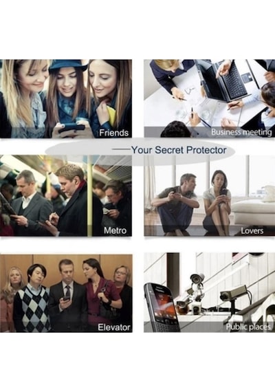 Apple Uyumlu   iPhone 13 Mini Hayalet Ekran Privacy Gizlilik Tam Kaplayan Kırılmaz Koruyucu Cam