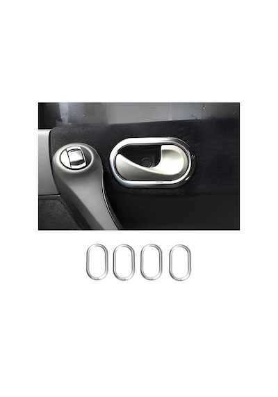 Ebal Otomotiv Renault Megane 2 krom iç kapı kolu çerçeve 4 kapı 2004-2010