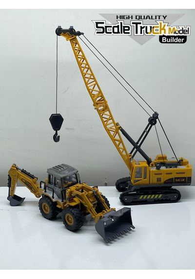 Eğitici İş Makineleri Dozer Ve Vinç