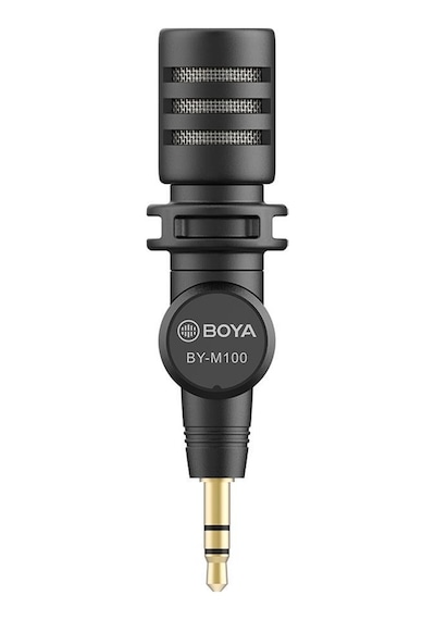 Boya By M100 Kompakt 3.5Mm Kamera Mikrofonu