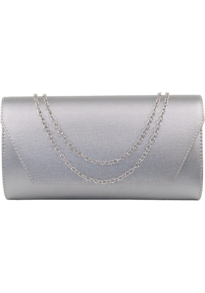 Keeba Gümüş Abiye Çanta. Gümüş Kadın Abiye Çanta. Abiye Gümüş Kumaş Davet Gece Portföy Clutch Çanta. Gümüş