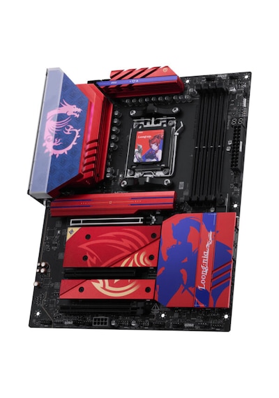 Msı B850 Mlg Edıtıon Am5 Ddr5 8400mhz Oc 3x Pcı-e X16 Hdmı 4x M.2 Usb 10gbs 5g Lan Wı-fı 7 Atx