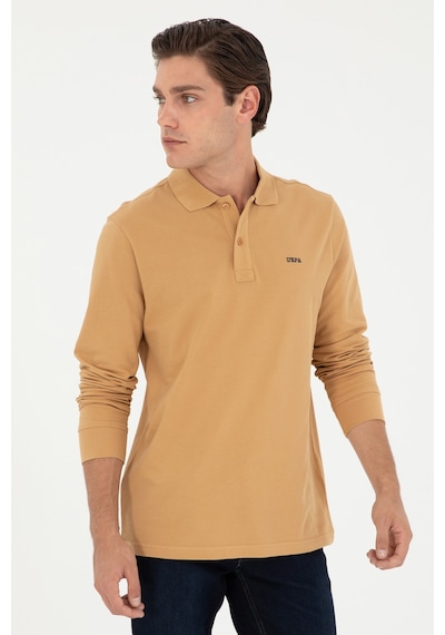 U.s. Polo Assn. Erkek Camel Sweatshirt 50295169-vr015 Camel