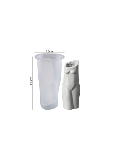 Epoksi Reçine Silikon Kalıp İthal 3 Boyutlu İnsan Vücut Figür Taş Tozu Silikon Kalıp Hb115215-0029