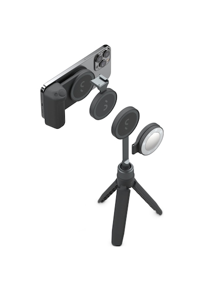 Shiftcam Snapgrip Siyah Magsafe Powerbank Özellikli Fotoğraf Ve Video Vlog Combo Çekim Seti Shiftcam Snapgrip Siyah Magsafe Powerbank Özellikli Fotoğraf Ve Video Vlog Combo Çekim Seti