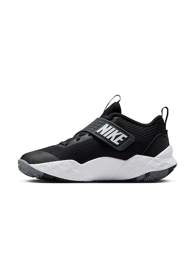 Nike Team Hustle D 12 Garson Spor Ayakkabı Siyah Beyaz