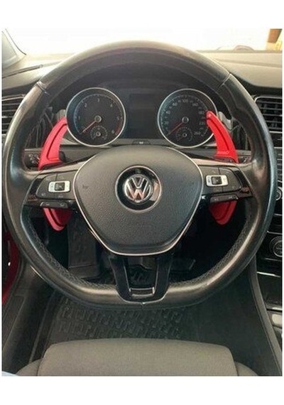 Çmk Volkswagen Golf 7 Tiguan 2017+ Paddle Shift Kırmızı (F1 Vites