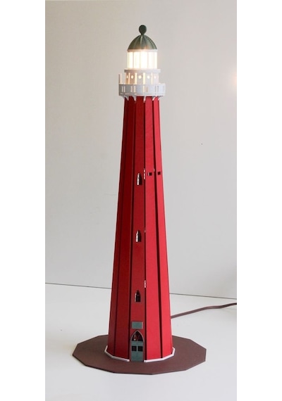 Ahşap Deniz Feneri Model,Dekoratif Masa Lambası