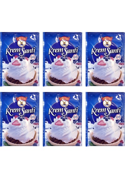 Güneş Krem Şanti Sade 6 x 75 G