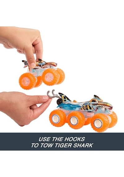 Trucks Toy Truck & Big Rig Multipack, 1:64 Ölçekli -wrex & Tiger İle Eşleşen Power Smashers Deco