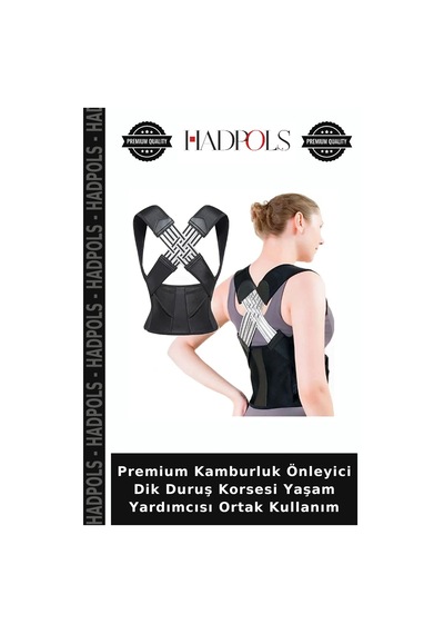 Premium Kamburluk Önleyici Dik Duruş Korsesi Yaşam Yardımcısı Ortak Kullanım