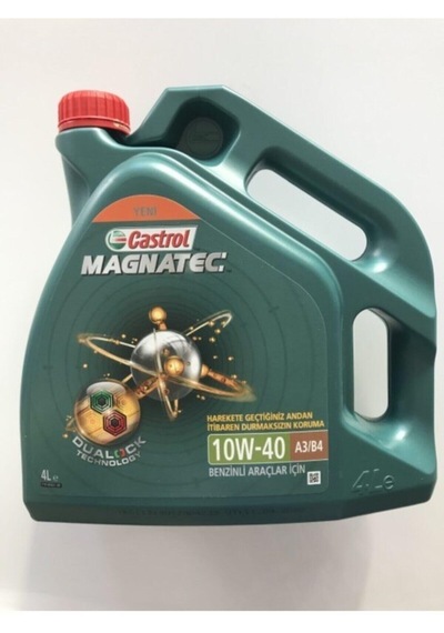 Castrol Yeni Magnatec Benzinli Araçlar 10W-40 A3/B4 4 Litre - 2022 Üretim Magnatec