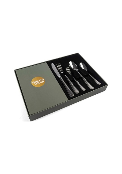 Mikasa Moor Classico Gold 60 Parça 12 Kişilik Çatal Kaşık Bıçak Seti Altın