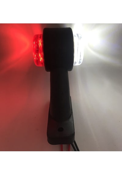 ULTRA MİNİ DÜZ TAKOZ 12 LEDLİ BOYNUZ TAKIM(SAĞ-SOL)2ADET 12V-24V